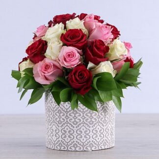 Aranjamente în vas ceramic